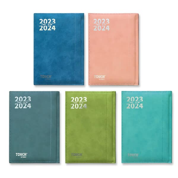 יומן יומי PU משופשף TOUCH 2023-2024 תשפ"ד