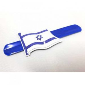 צמיד קפיץ אורות דגל ישראל