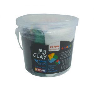 קליי - 7 צבעים בדלי | 350 גר' - חימר קל ליצירה | My clay