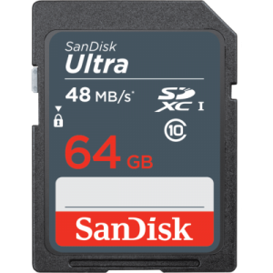 כרטיס S.D ULTRA 48MB 64G