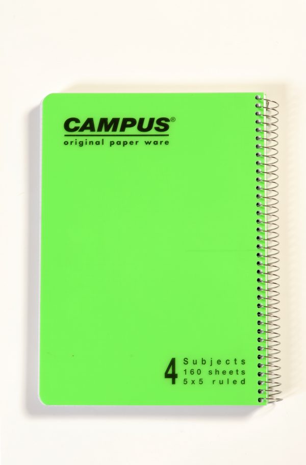 ⁦מחברת ספירלה CAMPUS A4: שורות⁩ – תמונה ⁦3⁩