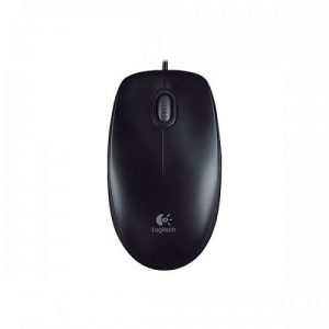 עכבר חוטי שחור Logitech B100