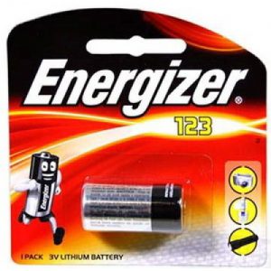 סוללת לית'יום Energizer 123