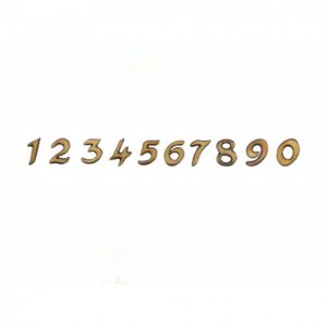 מספרי עץ קטנים - כתב