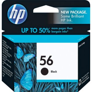 ראש דיו HP 56 שחור