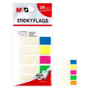 100 סימניות STICKY FLAGS M&G