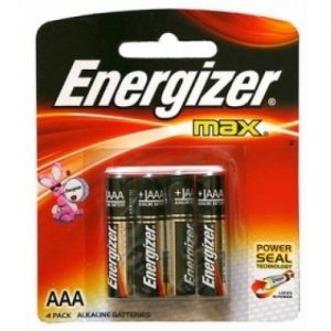 סט 4 סוללות Energizer AAA
