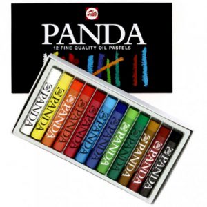 12 צבעי פסטל שמן PANDA