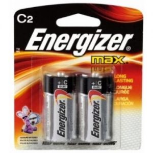 סט 2 סוללות Energizer +C