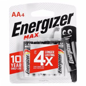 סט 8 סוללות Energizer AA איינג'יזר שמנייה