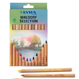 12 עפרונות LYRA Waldorf Selection אנתרופוסופיים וולדרוף