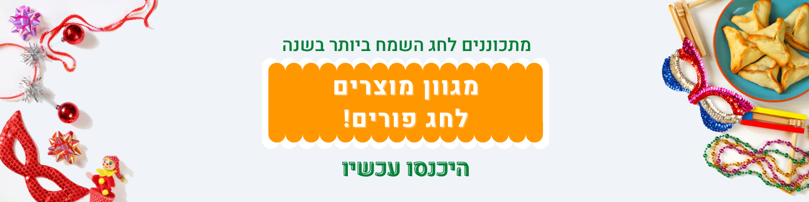 באנר בית פורים