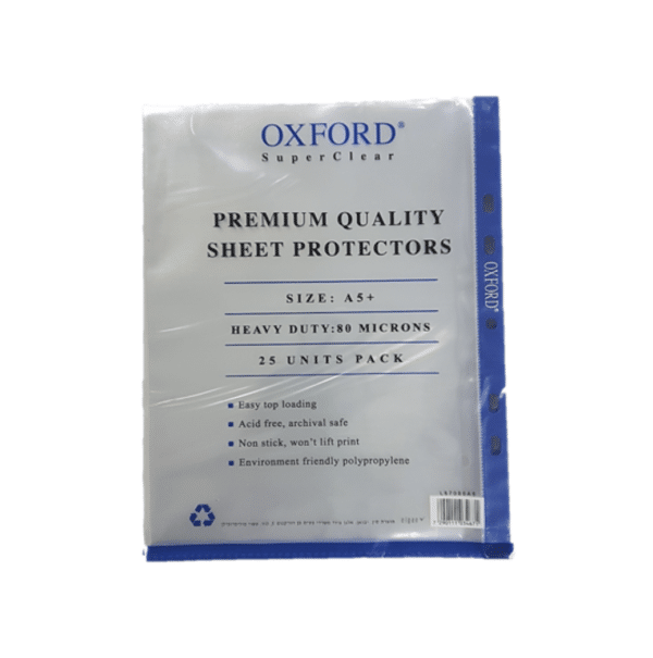 25 שמרדפים 80 מיקרון | OXFORD