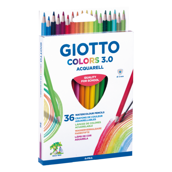 סט עפרונות אקוורל 36 יח GIOTTO